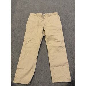Collars And Co Men's Beige Chino Pants Tan Men's Size 36/32